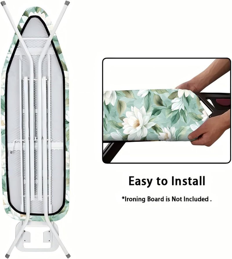 AOHMPT Ironing Board Cover 15x54- Heat-Resistant Scorch Guard, Heavy-Duty Elastic Edge, Non-Slip Surface,Multiple Stylish Patterns - Image 5